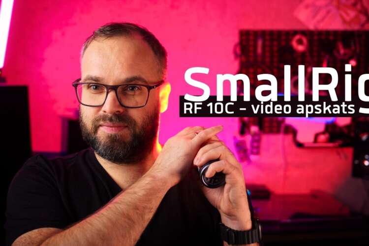 SmallRig RF 10C - Laba gaisma ar VIENU lielu mīnusu!