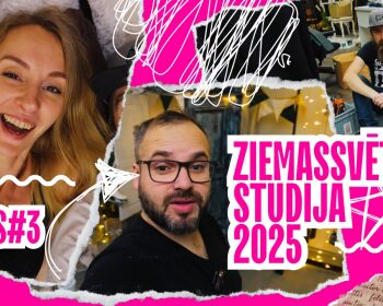 Ziemassvētku Studija 2025 - Vlogs #3